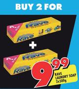 Rave Laundry Soap-2 x 500gm
