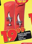 Sunsilk Shampoo/Conditioner-200ml Each