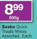 Sasko Quick Treats Mixes Assorted-500g