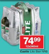Castle Lite Bier NRB-12 x 340ml