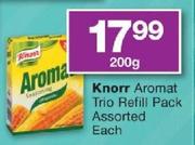 Knorr Aromat Trio Refill Pack Assorted-200g