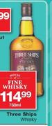 Three Ships Whisky-750ml