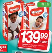Huggies Dry Comfort Disposable Nappies Jumbo Pack-Per PAck