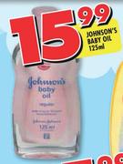 Johnson's Baby Oil-125ml