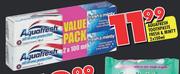 Aquafresh Toothpaste Fresh & Minty-2 x 100ml