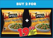 McCain Frozen Mixed Vegetables-2 x 600ml