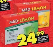 Med-Lemon Hot Medication For Colds And Flu Assorted-8's Each