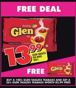 Glen Tagless Tea Bags-100's