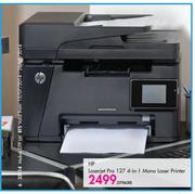 HP Laserjet Pro 127 4-In-1 Mono Laser Printer