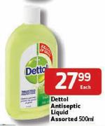 Dettol Antiseptic Liquid-500ml