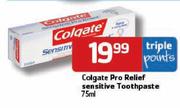 Colgate Pro Relief Sensitive Toothpaste-75ml