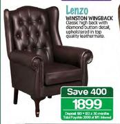 Lenzo Winston Wingback-Each