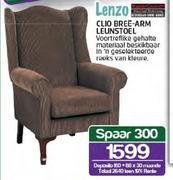 Lenzo Clio Bree-Arm Leunstoel-Each