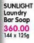 Sunlight Laundry Bar Soap-144 x 125gm