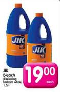 Jik Bleach(Excluding Brilliant White)-1.5Ltr Each