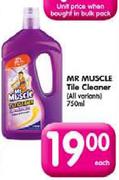 Mr Muscle Tile Cleaner(All Variants)-750ml