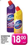 Domestos Sanitary Cleaner(All Variants)-750ml Each