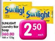Sunlight Laundry Bar Soap-125gm Each