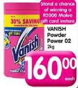 Vanish Powder Power O2-2kg