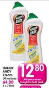 Handy Andy Cream(All Variants)-750ml Each