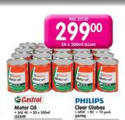 Castrol Motor Oil SAL 40 - 20 x 500ml