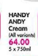 Handy Andy Cream (All Variants)-5 x 750ml 
