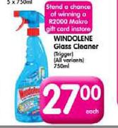 Windolene Glass Cleaner (Trigger) (All Variants)-750ml Each