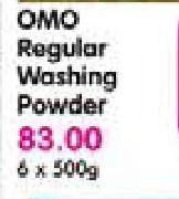 Omo Regular Washing Powder - 6 x 500g