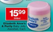 Elizabeth Anne's & Purity Baby Jelly-350ml