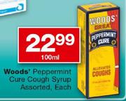 Wood's Peppermint Cure Cough Syrup-100ml