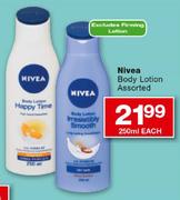 Nivea Body Lotion-250ml Each