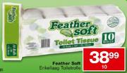 Feather Soft Enkellaag Toiletrolle-10's