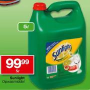 Sunlight Opwasmiddel-5 Ltr