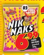Simba Nik Naks Assorted-150g