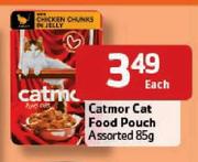 Catmor Cat Food Pouch Assorted - 85g Each