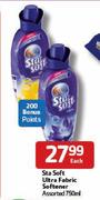 Sta Soft Ultra Fabric Softener Assorted - 750ml Each