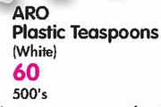 Aro Plastic Teaspoons-500's
