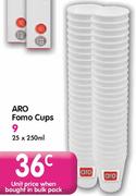 Aro Fomo Cups-250Ml