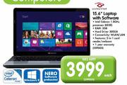 Packard Bell Laptop-15.6" With Software
