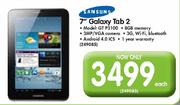 Samsung 7" Galaxy Tab 2(GTP3100)