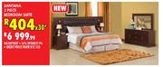 Santana 2 Piece Bedroom Suite