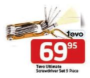 Tevo-Ultimate Screwdriver-Set-9 Piece