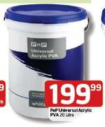 PnP Universal-Acrylic PVA-20ltr