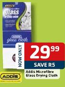 Addis Microfibre Glass Drying Cloth