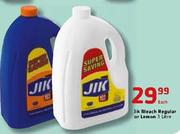 Jik Bleach Regular Or Lemon-3Ltr Each