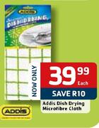 Addis Dish Drying Microfibre Cloth-Each
