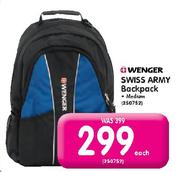 Wenger Swiss Army Backpack Each