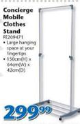Concierge Mobile Clothes Stand(FE209471)