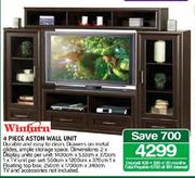 Winfurn 4 Piece Aston Wall Unit