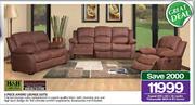 H&H Collection 3 Piece Amore Lounge Suite